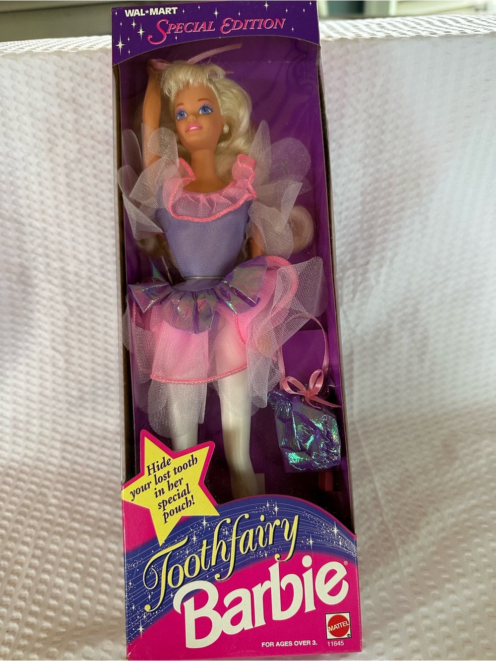Vintage 1994 Toothfairy Barbie Walmart Special Edition NRFB Mattel 11645